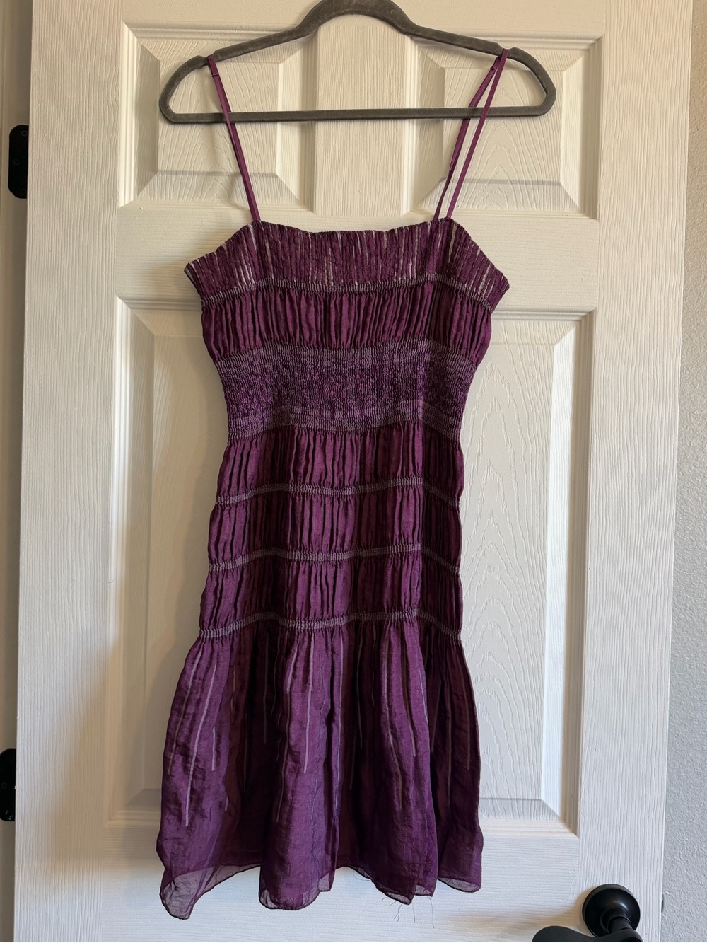 Max Studio Ruched Mini Dress
